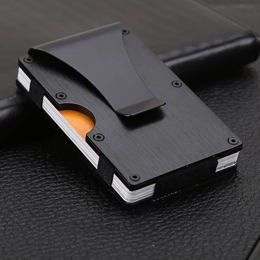 Оптовая продажа металлический держатель для кредитных карт с RFID защитой