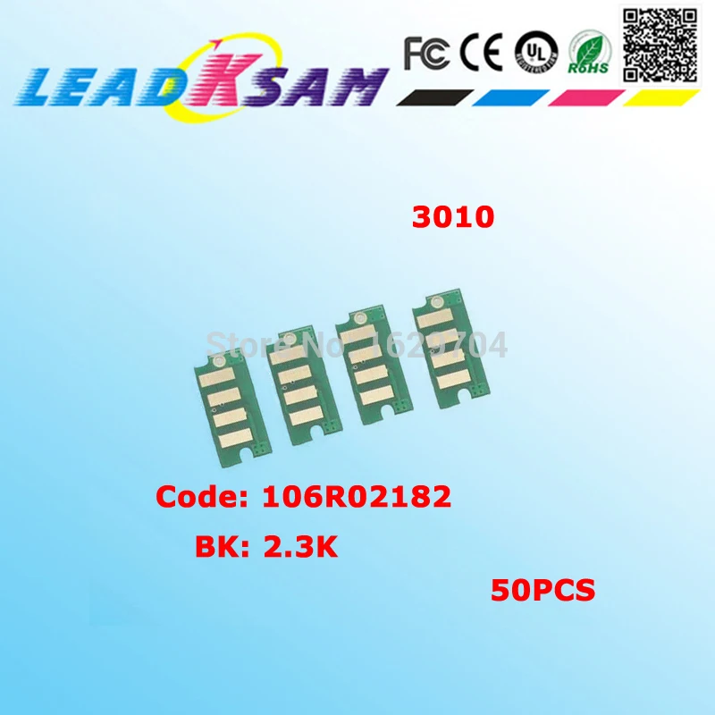 Чип 3010 совместимый с XEROX PHASER 3040 WC3045 106R02182 50 шт.|chip english|chip ringchip lights |