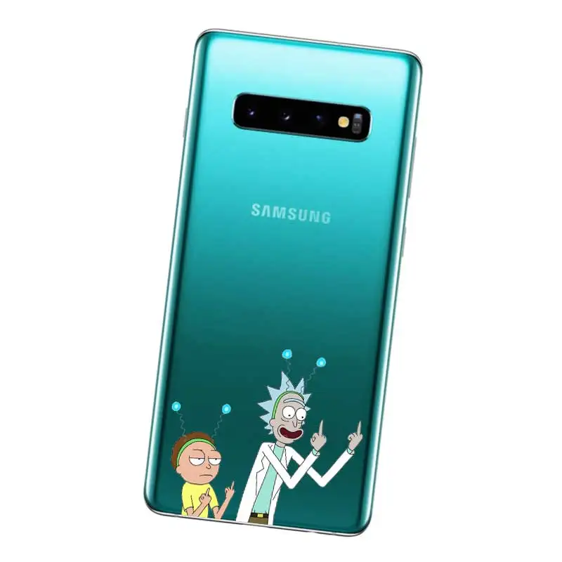 N367 Рик Морти силиконовый чехол-накладка из мягкого ТПУ чехол для Samsung Galaxy J2 J3 J4 J5 J6