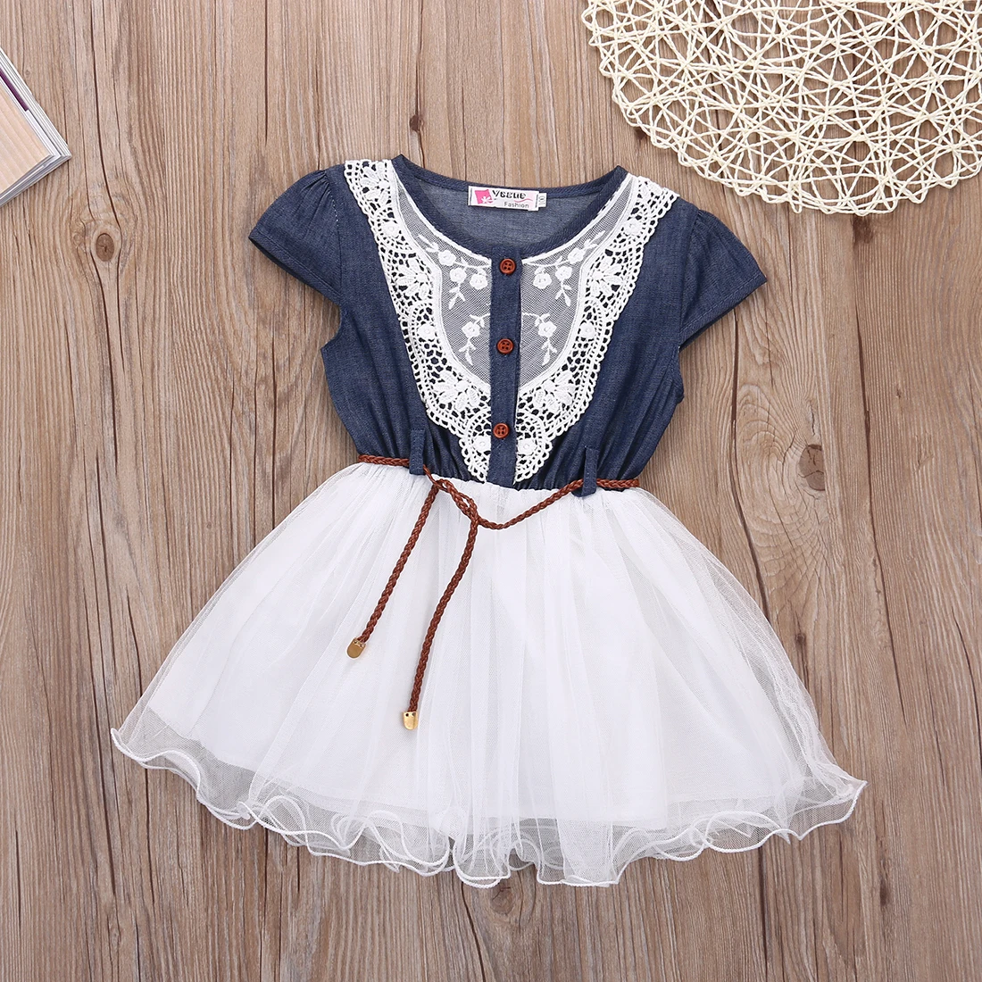 Топы тюлевые платья платье принцессы для девочек детское праздничное кружевное