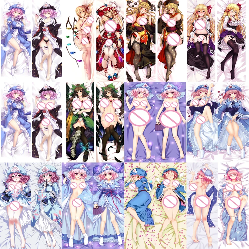 Обновление октября аниме проект TouHou Saigyouji Yuyuko Hoshiguma Yuugi обнимающая подушка