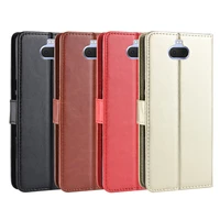 new for sony xperia xa3 case for sony xa3 retro wallet flip style glossy pu leather phone cover for sony xperia xa3 5 9inch