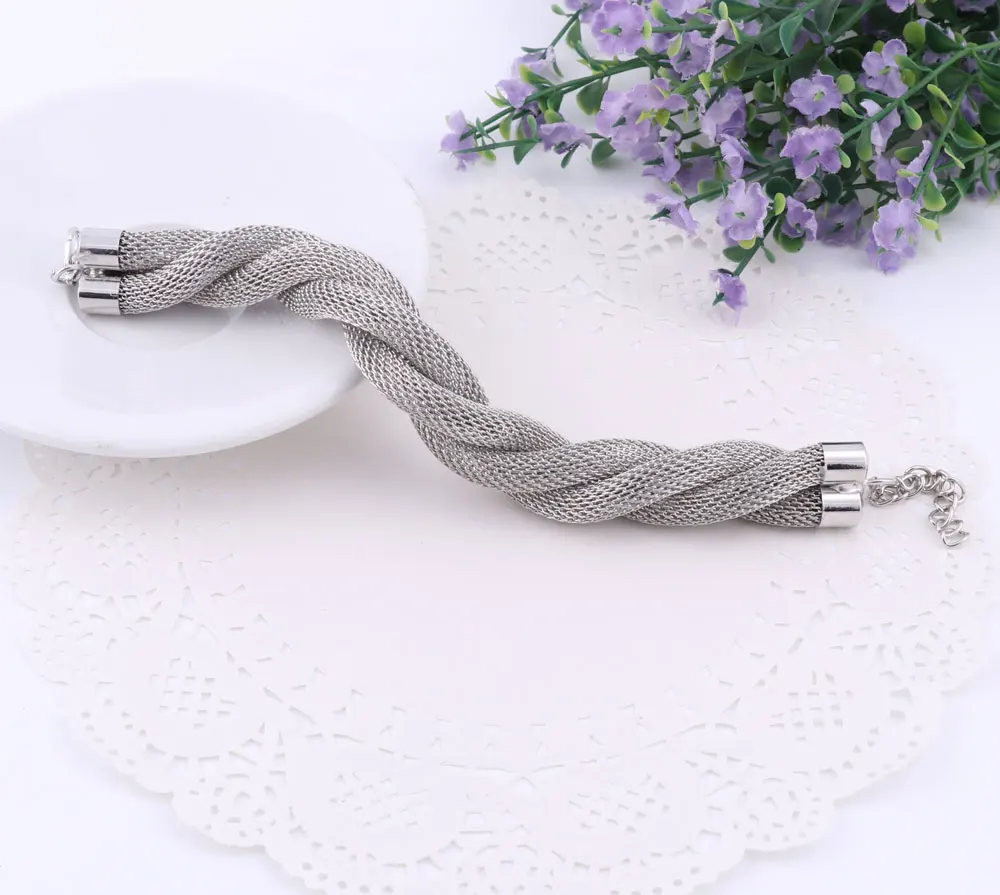 Свадебные комплекты с серебряным покрытием ювелирных украшений вечерние