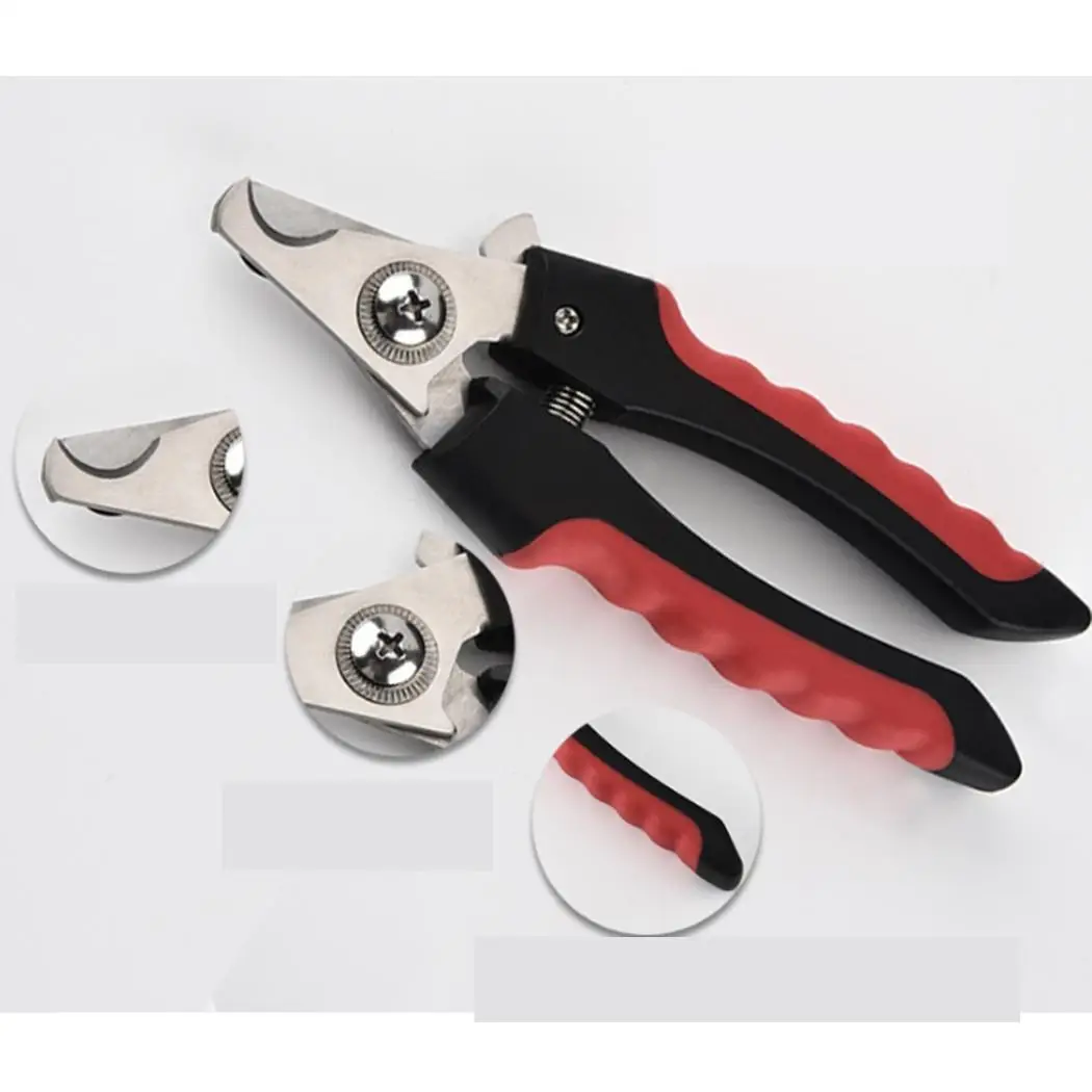 Кусачки для ногтей из нержавеющей стали домашних животных кусачки измельчитель