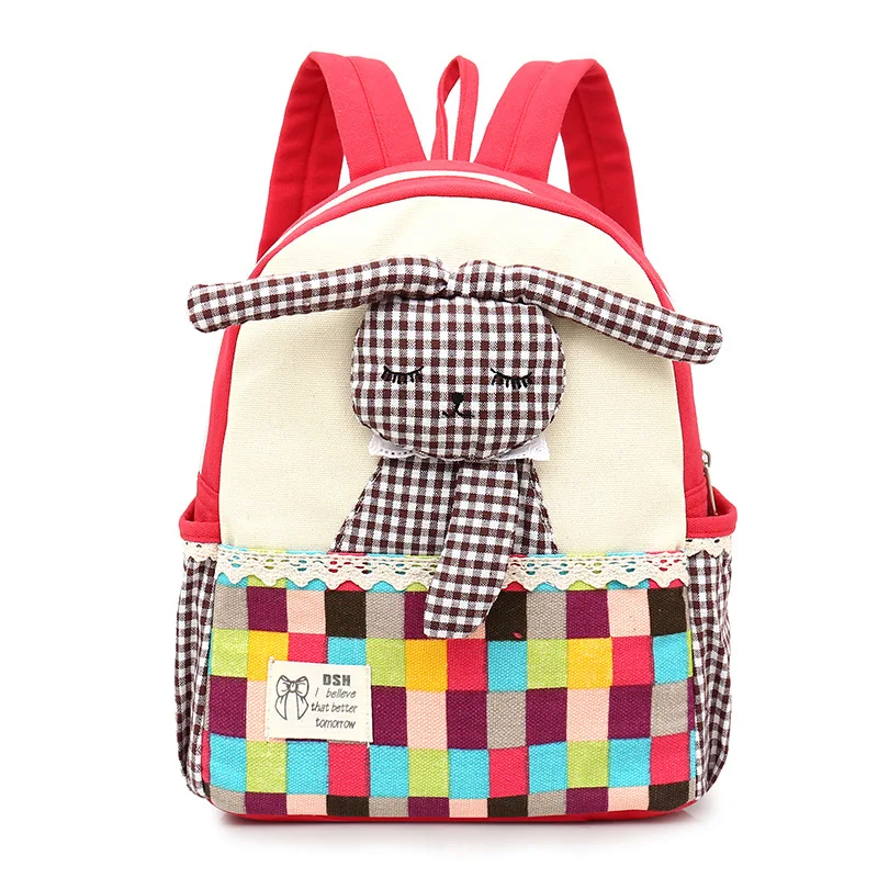 Ранцы детские школьные для девочек-подростков, Мультяшные рюкзаки для детей 1-3 лет с медведем для детского сада