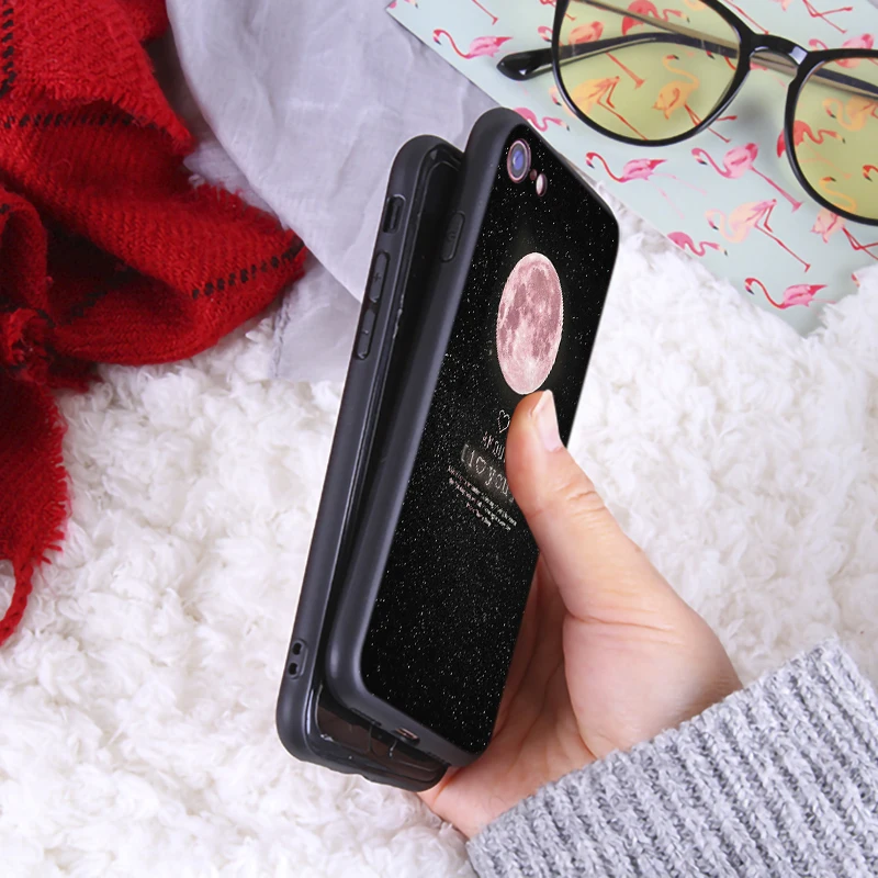 Чехол для телефона Sky Space Planet iphone7 8 Plus роскошный мягкий силиконовый чехол iPhone8 6 6s X