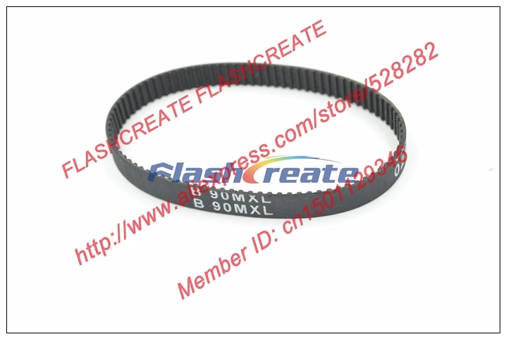 10pcs B90 MXL Timing Belt Teeth 90 Width 6.35mm Length 182.88mm=72&quot B90MXL Rubber Closed-Loop Synchronous Fit Pulley | Обустройство