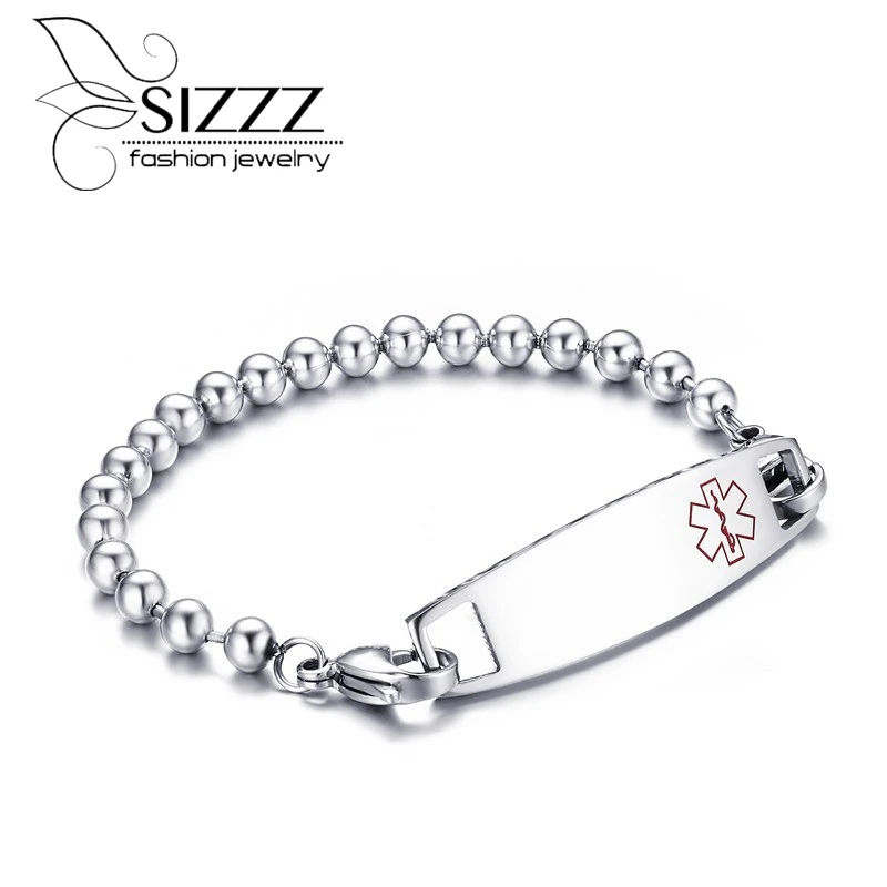 Новинка 2016 Женский медицинский браслет с оповещением высококачественный из