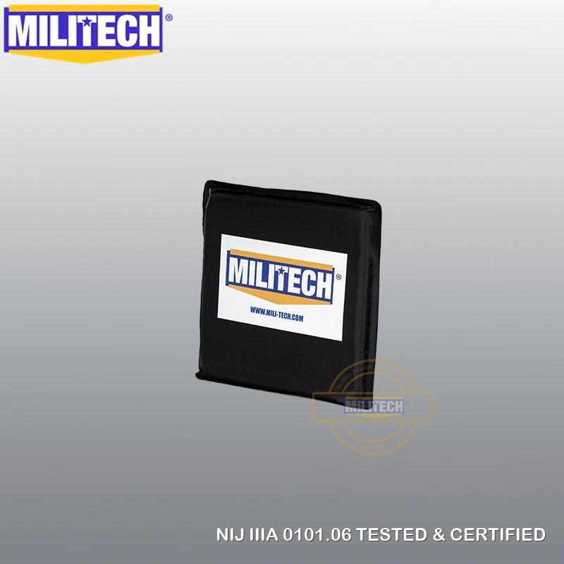 Пуленепробиваемая пуленепробиваемая пластина MILITECH NIJ Level 3A &amp 0101 07 HG2 6 &quotx 6&quot