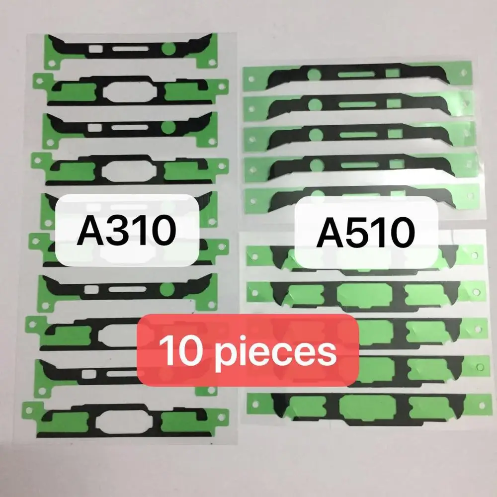 

10 pcs Housing Case Adhesive For Samsung Galaxy A3 A5 A7 2016 A310 A510 A710 LCD Screen Front Frame Cover Glue Tape Sticker
