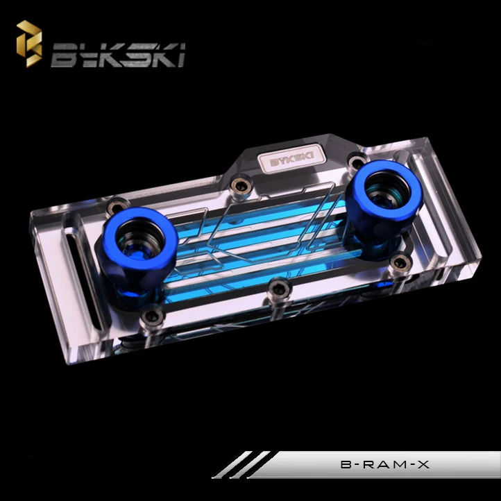 Bykski акриловый блок водяного охлаждения ram четырехканальный совместимый комплект