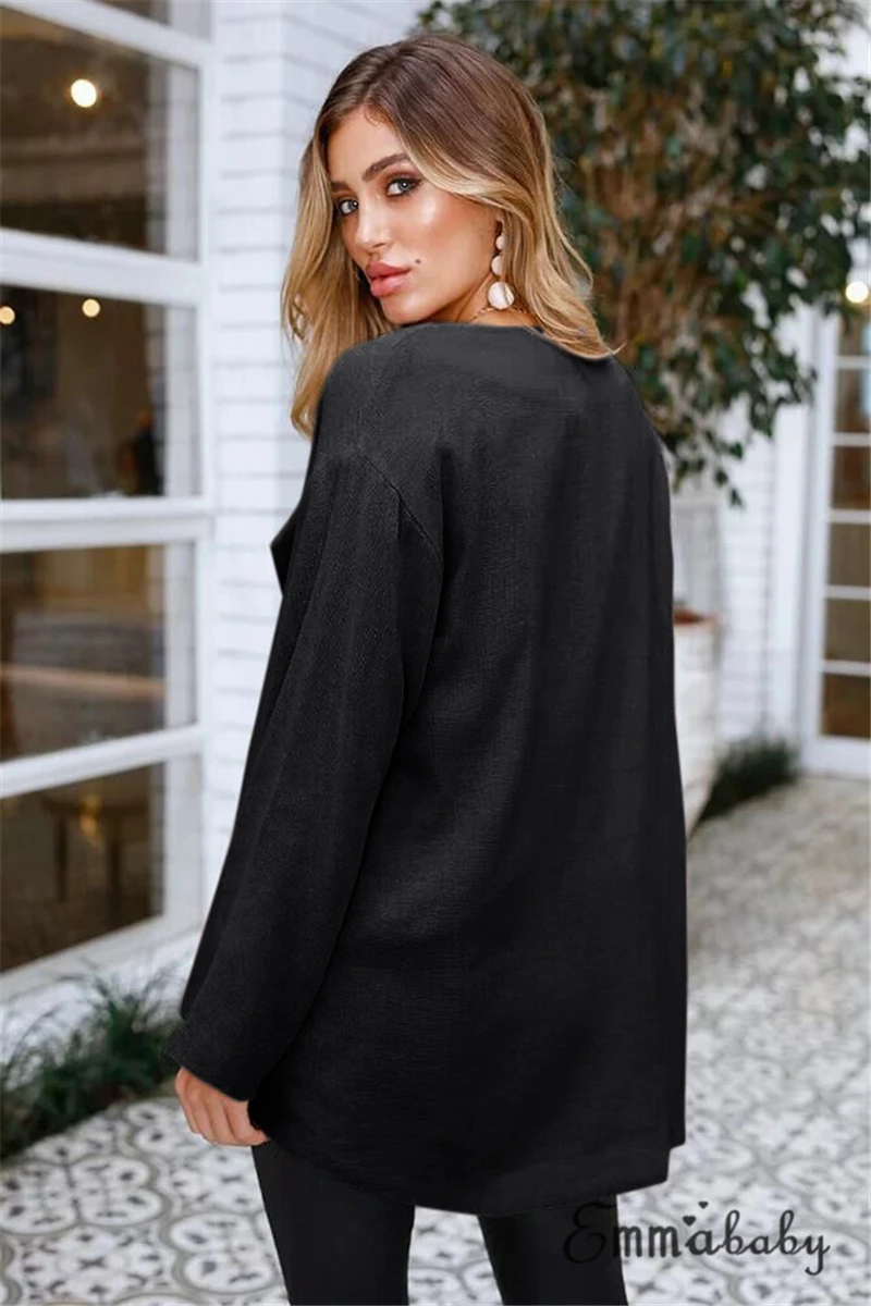 2018 Модные осенние женские блейзеры и куртки для работы офисный женский костюм