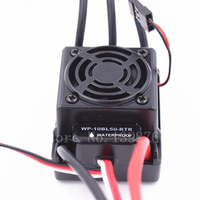 Радиоуправляемый 50A водонепроницаемый ESC 2S 3S SBEC 6V/3A 2-3S Lipo 4-9 ячеек NiMH 2650 мотор для