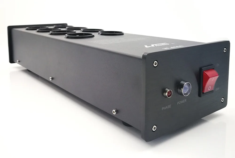 WAudio W-4000 High-End аудио Шум фильтр переменного тока Мощность кондиционер Мощность фильтр Мощность очиститель с ЕС магазины