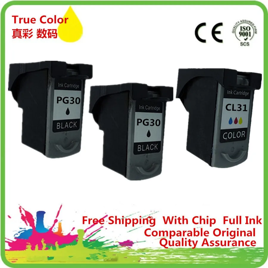 Картридж с чернилами Восстановленный для Canon PG-30XL CL-31XL PG 30XL CL 31XL PG30XL CL31XL Pixma IP 1800 2600 MP 140 210 470 MX 300
