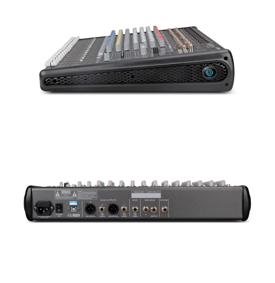 Профессиональный Debra Audio PRO 12 каналов с 256 DSP звуковые эффекты Bluetooth студийный микшер аудио-DJ звуковой контроллер Interf
