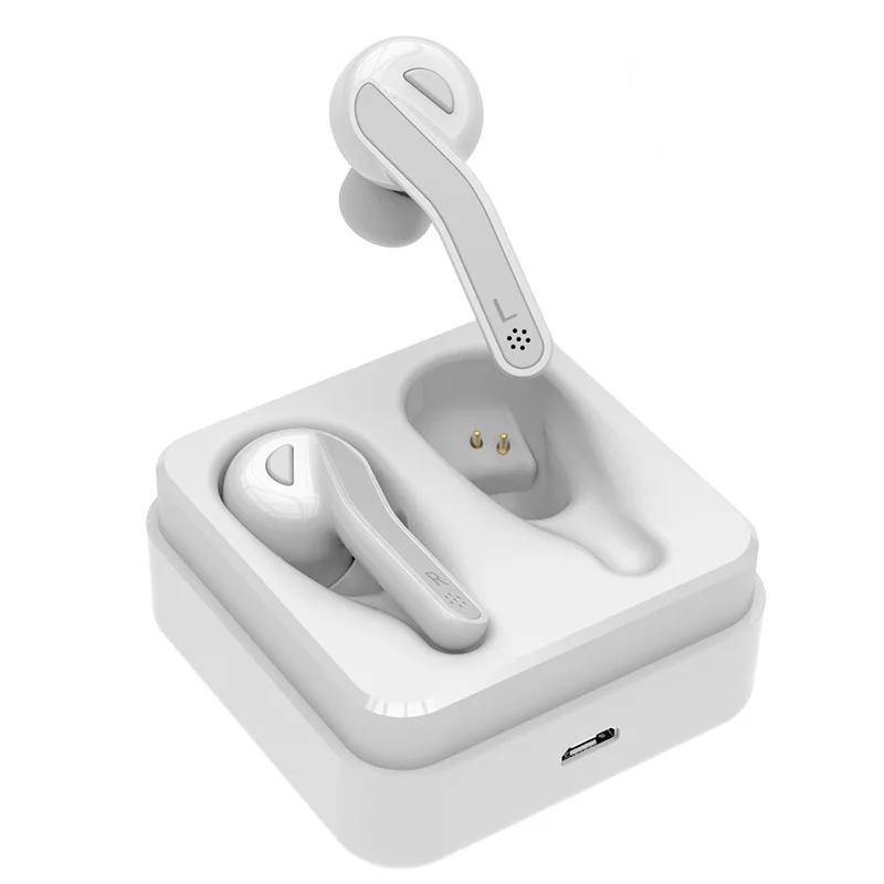 T88 Bluetooth гарнитуры 5,0 Беспроводной гарнитура наушники-вкладыши TWS с Наушники Hi-Fi стереонаушники Шум микрофон с функцией шумоподавления для iPhone и Android телефон