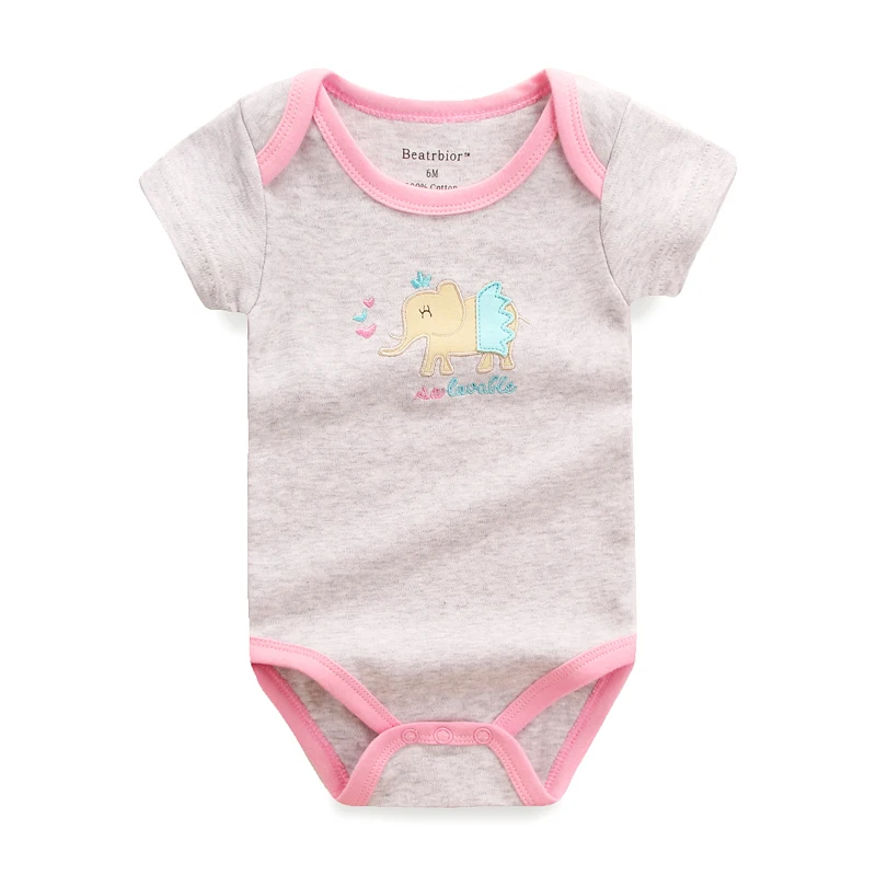 5 шт./партия детские комбинезоны летние комплекты одежды для малышей комбинезон с