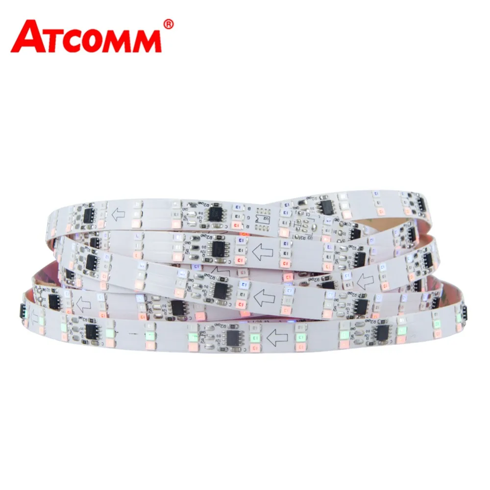 Светодиодная лента 2835 RGB 1903 IC 900 светодиодов 5 метров Гибкая светодиодная Диодная