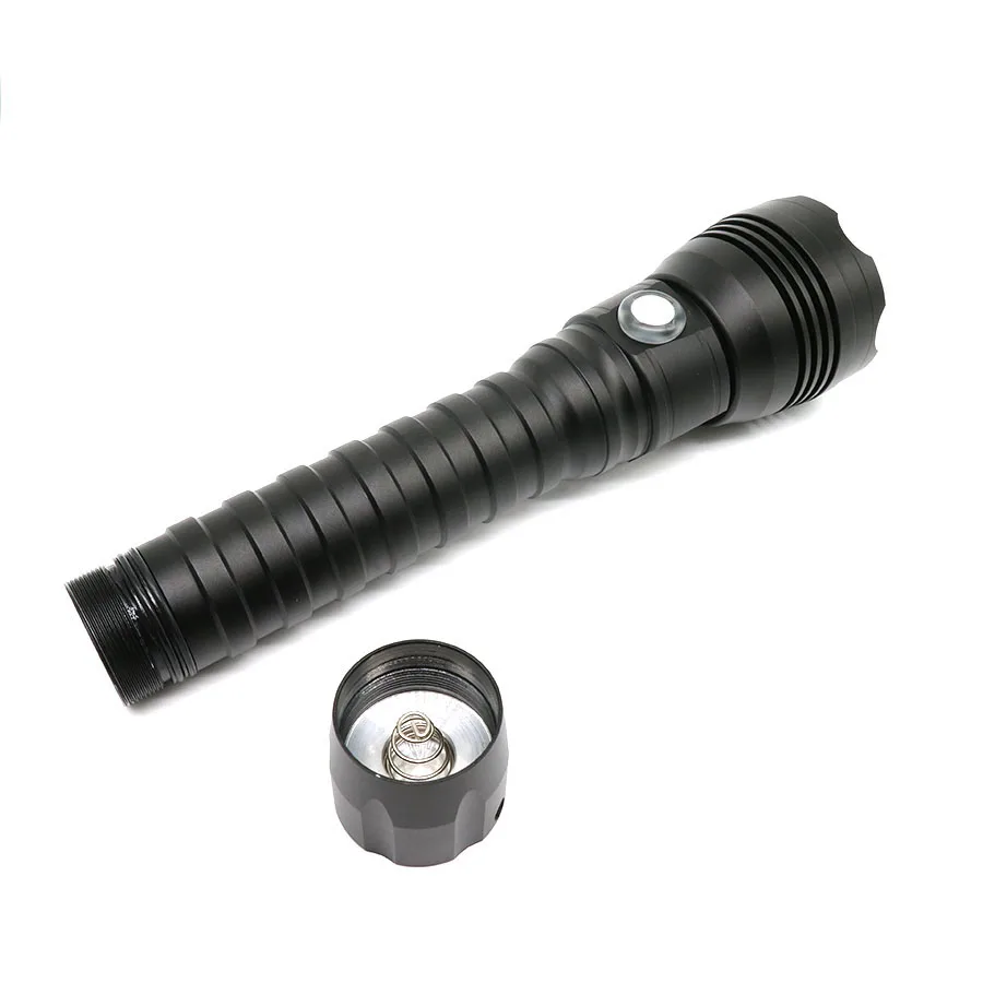 Светодиодный фонарик для дайвинга, фонарь CREE XHP70.2, светодиодный, 4000 люменов, водонепроницаемый, 100 м, светодиодный фонарь с 18650 для ныряльщиков