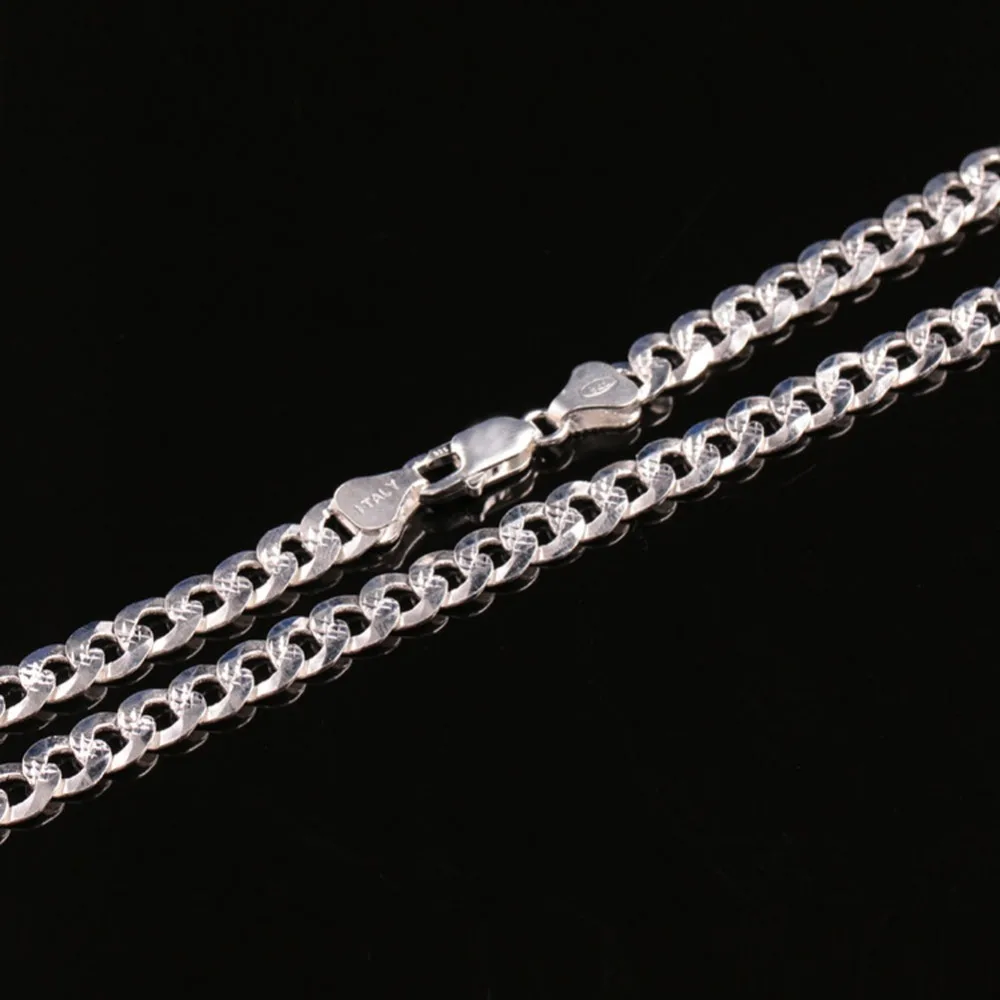 Цепочка Фигаро мужская из серебра 925 пробы 10 шт.|jewelry free shipping|men jewelryfigaro chain |