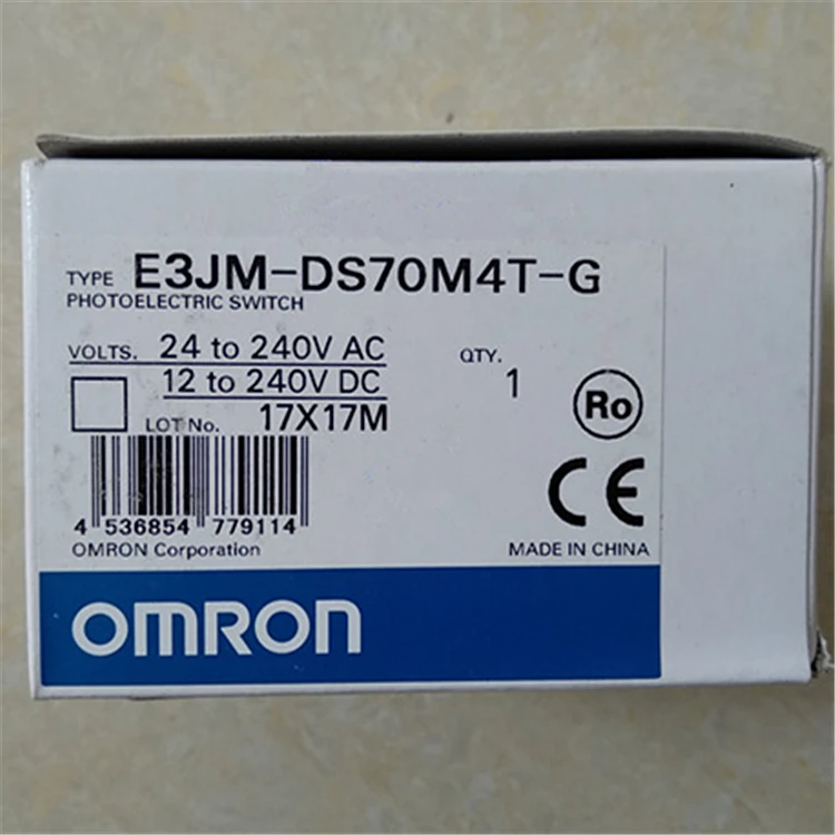 

Photoelectric sensor E3JM-DS70M4T-G Warranty For Two Year