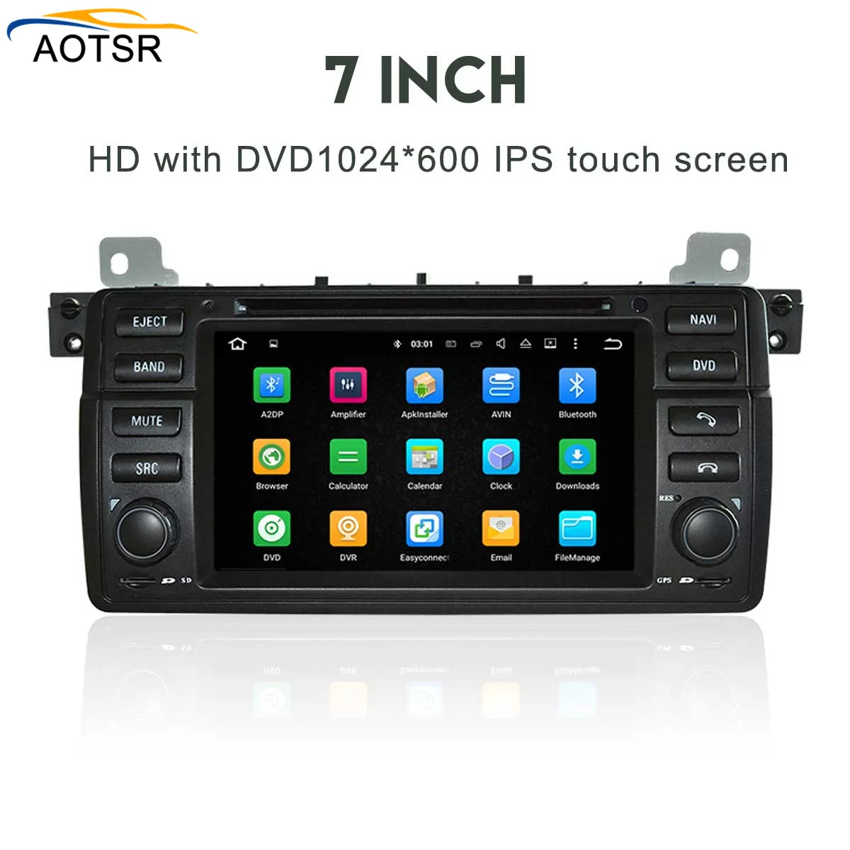 4 + 32 Android 8 0 автомобильный Радио dvd плеер для BMW 3 серии E46/M3 1998 2006 GPS навигация