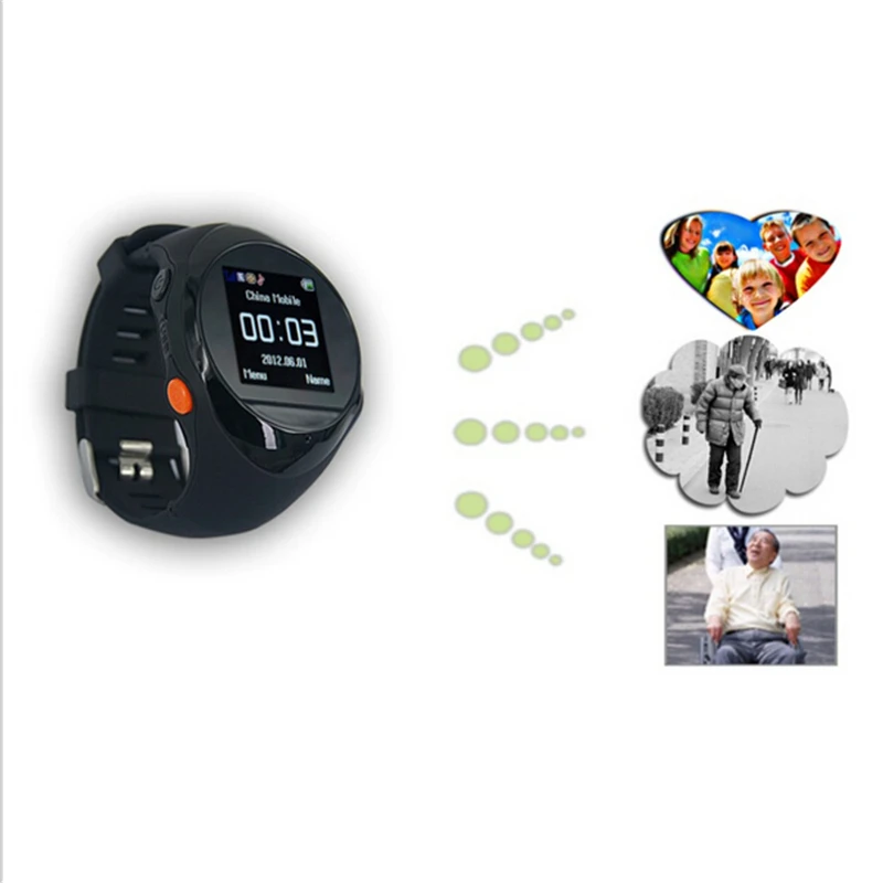 ZGPAX PG88 GPS трекер часы мобильный телефон Best touch SOS Функция с mp3 sos sim gsm gprs Смарт для