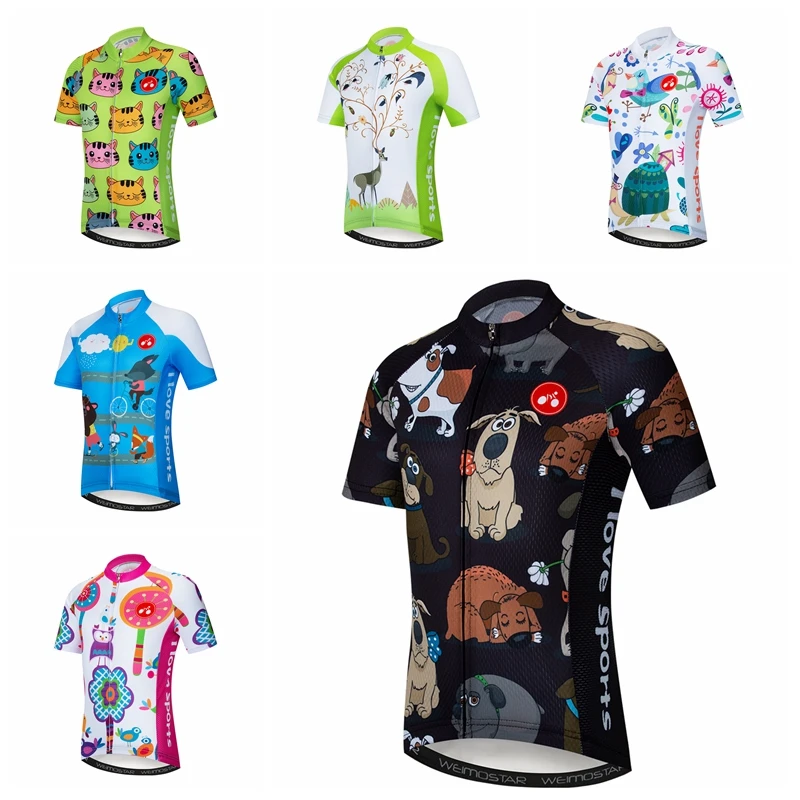 Детская летняя велосипедная майка с коротким рукавом Mtb Ropa Ciclismo одежда для