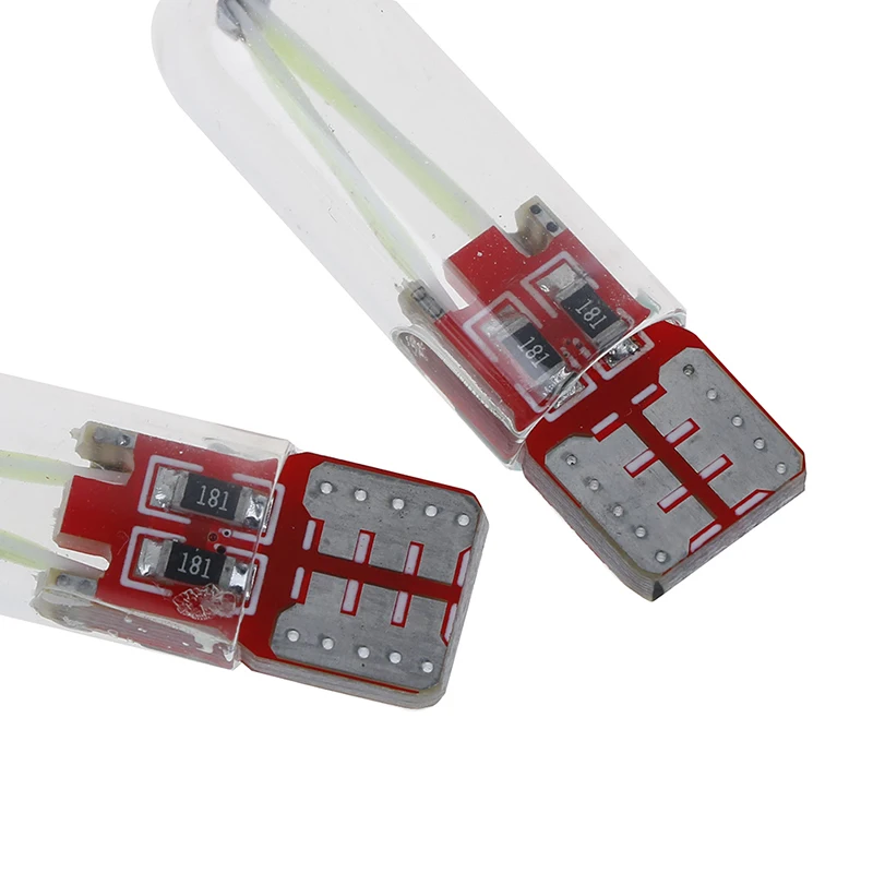 12-24 V COB DC Светодиодный Canbus стеклянный номерной знак широкая лампа подсветки фиолетовая лампа