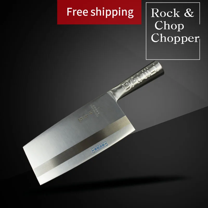 4cr13steel китайский режущий станок Rock & Chop Chopper универсальный нож кухонный нож|chinese