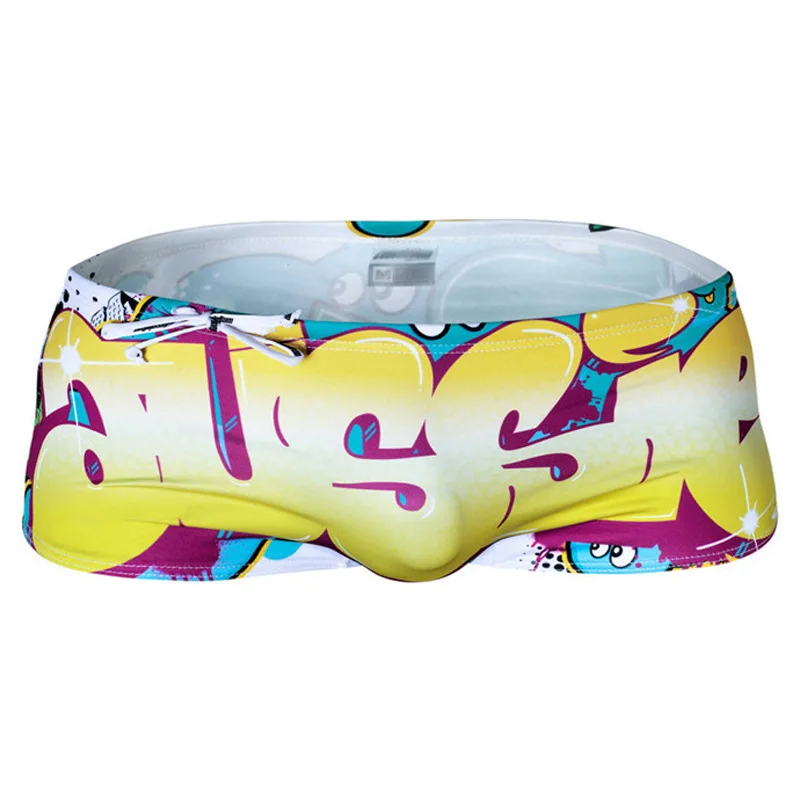 Брендовая мужская одежда для плавания мужские s купальные шорты Sunga Яркие плавки