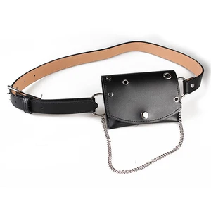 Поясная Сумка ABDB Женская, многофункциональная, кожаная, модная, с заклепками
