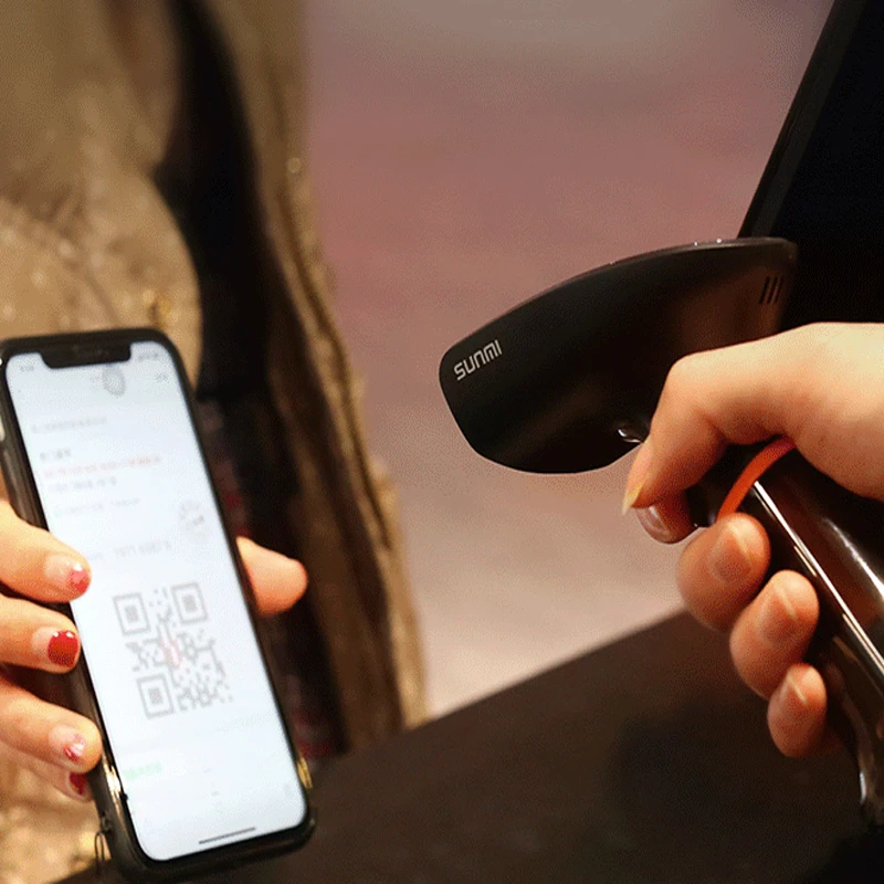 Портативный сканер штрих кода портативный USB проводной 1D/2D qr для аптеки логистики