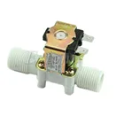 Новый электромагнитный клапан 12 В, магнитный переключатель подачи воды и воздуха на входе постоянного тока NC 12 дюйма