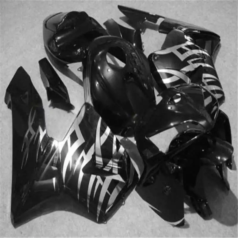 CBR 600RR 2005 2006 CB600 серебристые и черные Обтекатели набор + подарки литья под