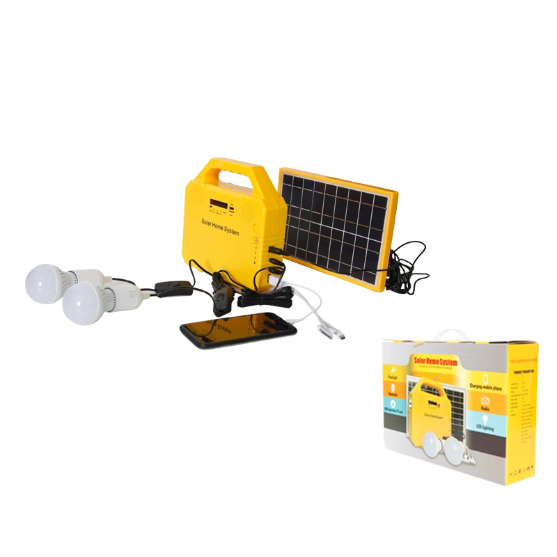 Система солнечного освещения Наружное освещение 3 Вт с Радио MP3 музыкальный