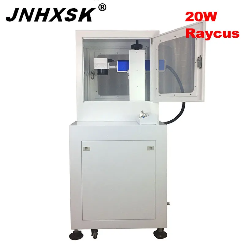 JNHXSK 20 Вт волоконная лазерная маркировочная машина Raycus лазерный источник 110x110 мм