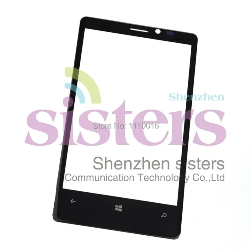 

10Pcs/Lot New Black Glass Lens Replacement for Nokia Lumia 920, Free Shipping