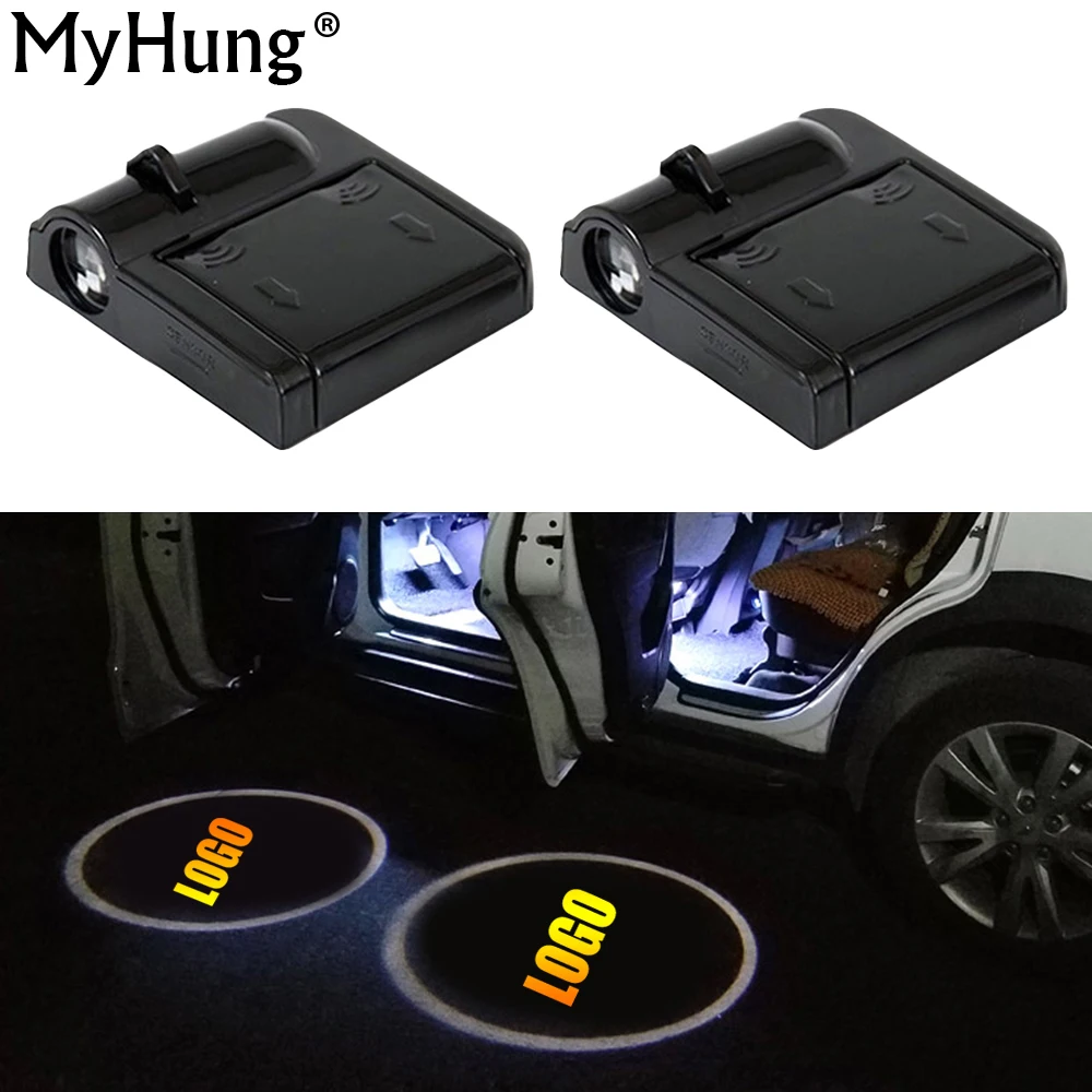 

For Mazda 3 spoilers 5 6 cx-5 cx 5 cx5 323 2 626 cx7 cx-7 mx5 cx3 rx8 atenza miata demio cx9 cx3 Car Led Door Logo Welcome Light