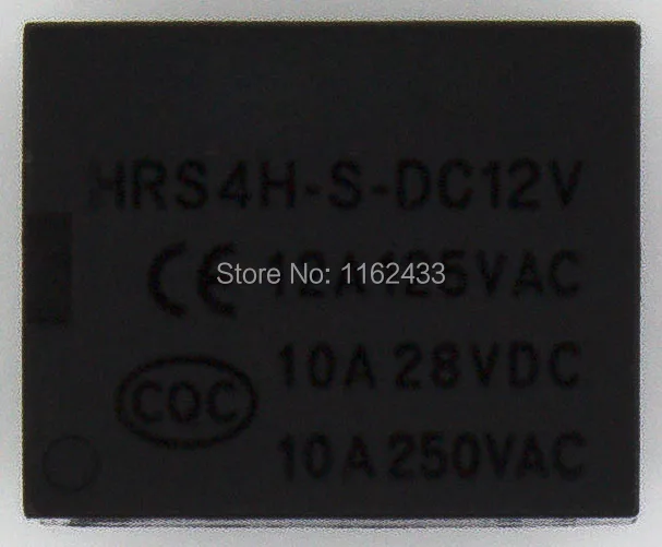 10 шт./лот 5pin DC 12 В реле для печатной платы T73 SPDT в пост. Тока электромагнитное