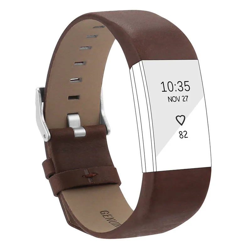Ремешки для браслета FitBit Charge 2 кожа розовое золото серебро ремни для Charge 2 кожаный браслет с ремешком для часов маленький