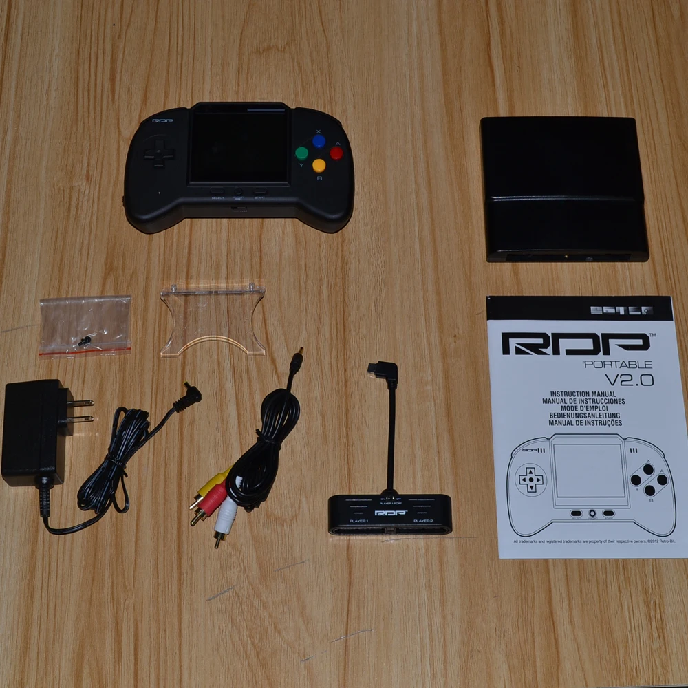 Черный V2.0 Core Ed Retro Duo портативный RDP для Nintendo SNES & NES портативная консоль whitout
