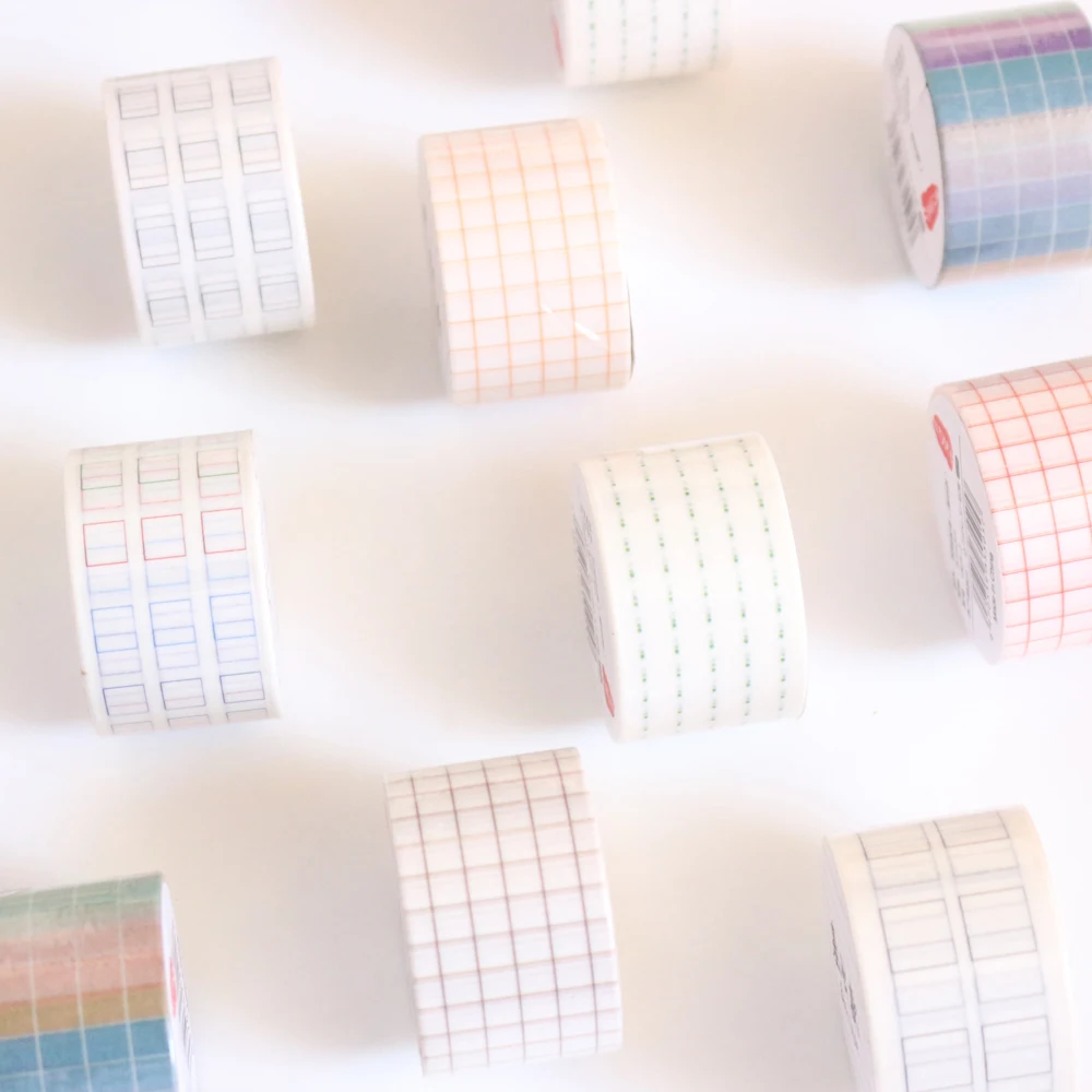 Новая симпатичная Базовая школьная лента Domikee декоративная Васи для дневников