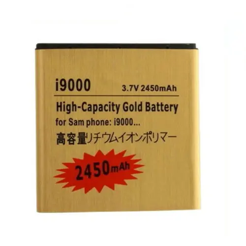 Ohd 2450 мА/ч Eb575152vu золото Батарея для samsung Galaxy S I9000 I9003 I9001 I919 Epic 4g I9088 I897 I909 T959