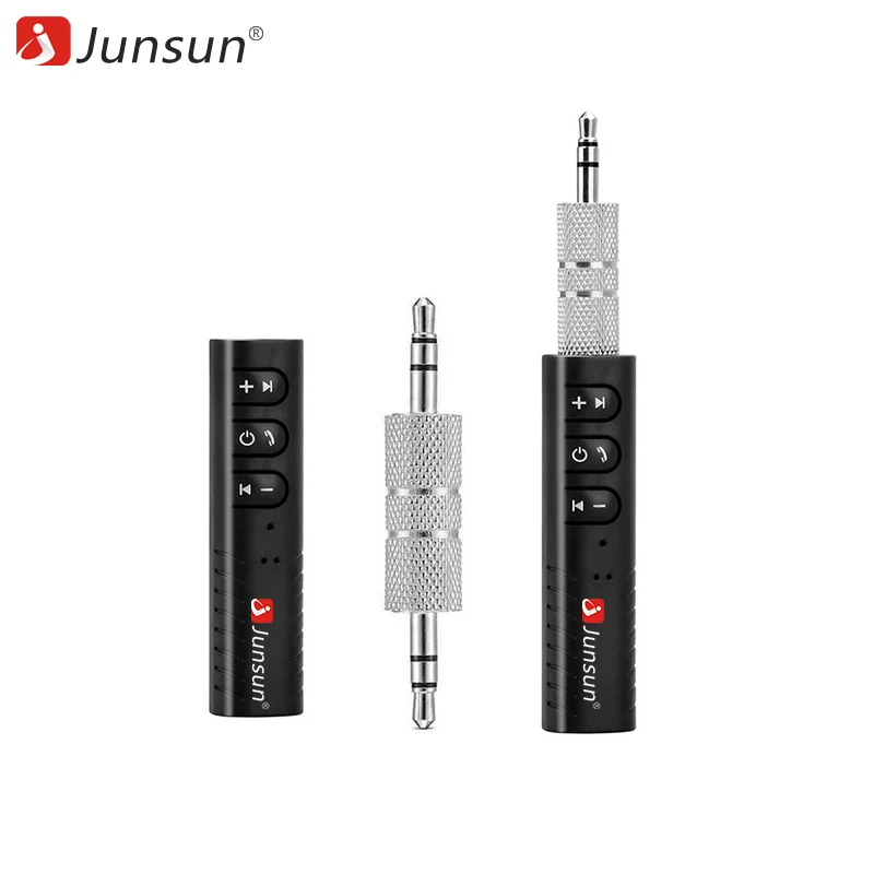 Junsun Универсальный 3 5 мм jack Bluetooth гарнитура для Авто Бесконтактный музыки аудио