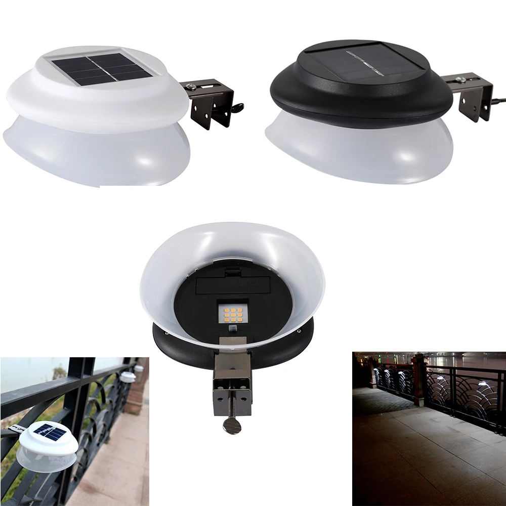 Светодиодный солнечный свет 9 светодиодов садовый наружный водонепроницаемый