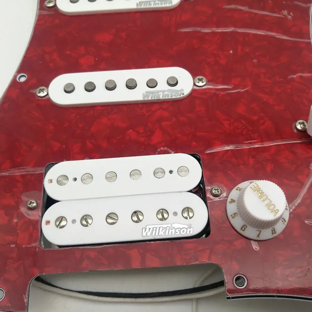 Wilkinson SSH звукосниматель альнико Pickguard жгут проводов Подходит Push Pull функция для гитара Stratocaster