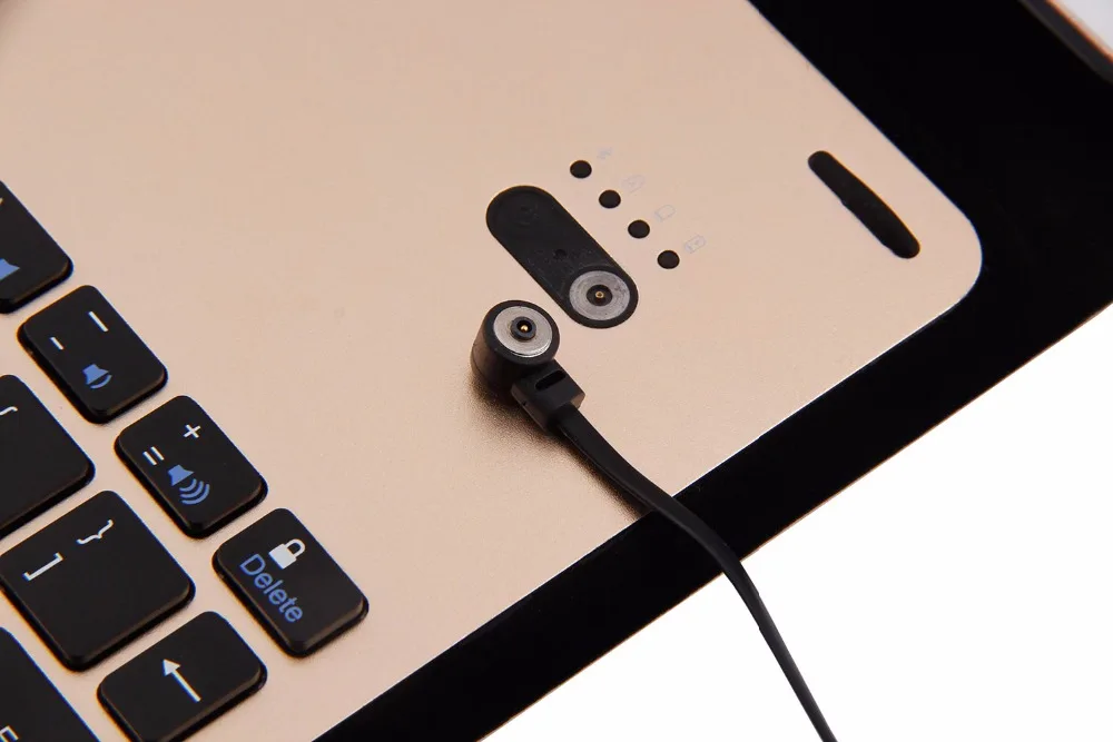 Для iPad воздуха 1 Беспроводной Bluetooth клавиатура чехол для Планшеты тонкий Алюминий