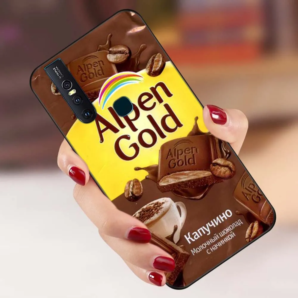 3 WEBBEDEPP забавные шоколад русский ТПУ чехол для vivo Y17 Y53 Y55s Y67 Y75 Y81s Y85 Y89 Y91 Y91C Y95 Y93 V5s V7 V9 - Цвет: 3